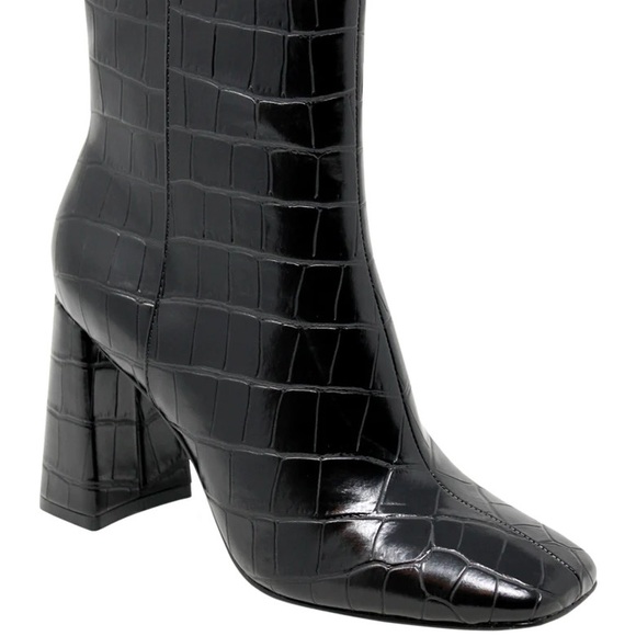 Charles David black croc boots - Picture 2 of 5